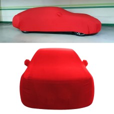 Анти-Дюст против UP-изолируемого эластичной силовой валовой валовой валотный автомобиль для автомобиля хэтчбека, размер: 3,9 м ~ 4,19 м (красный)
