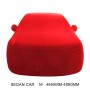 Анти-Дюст против UP-изоляции эластичной силовой валовой валотный валотный автомобиль для автомобиля седана, размер: M, 4,65 млн. ~ 4,89 м (красный)