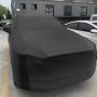 Анти-Дюст против UV-изоляции эластичной силовой валовой валотный валотный автомобиль для автомобиля седана, размер: S, 4,3 млн. ~ 4,65 м (черный)