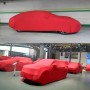 Анти-Дюст против UV-изолируемого эластичной силовой валовой валовой валотный автомобиль для автомобиля седана, размер: S, 4,3 млн. ~ 4,65 м (красный)