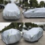 PEVA Anti-Dust Waterproof Sunproof SUV Car Cover with Warning Strips, Fits Cars up to 4.8m(187 inch) in Length