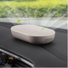 Intelligent Car Air Purifier Negative Ion Deodorant Interior Supplies (White)