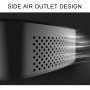 XJ-005 Car / Hearing Solar Energy Smart Touch Control Очистка воздуха Отрицательный ионы Air Cleaner (черный)