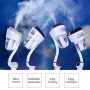 Nanum II 50mL Rotation Aromatherapy Air Purifier Humidifier with 2 USB Charger Ports for DC 12V Car Auto(White)