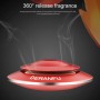 DERANFU Flying Saucer Shape Car Perfume Aromatherapy Decoration(Red)
