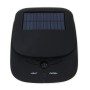 Wireless Solar Car Air Purifier HEAP Filter  Air Cleaner Ionic Air Freshener(Black)