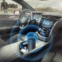 Car Cup Air Purifier Car Cup To remove Smoke And Smog PM2.5(Gold)