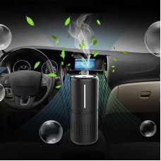 E-F2 Car Anion Air Purifier + Humidifier with Fragrance