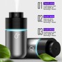 Car Mini Humidifier Air Purifier Humidifier USB Aromatherapy Deodorization(Silver Grey)