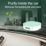 Car USB Mini Negative Ion Air Purifier Remove Formaldehyde (Green)