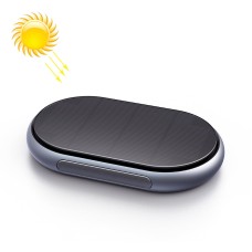 Car Wireless Negative Ion Solar Air Purifier(Grey)