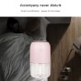 Colorful Car Portable Round USB Humidifier, Style: Rechargeable (Pink)