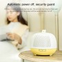 Home Desktop Ultrasonic Aromatherapy LED Night Light Humidifier, Capacity: 400ml (Yellow)