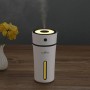 300ML Mini Portable Cup Shape USB LED Night Light Ultrasonic Humidification Air Humidifier for Home / Office / Car(Black)