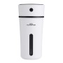 300ML Mini Portable Cup Shape USB LED Night Light Ultrasonic Humidification Air Humidifier for Home / Office / Car(Black)