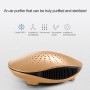 Nobico J005 Car Air Purifier PM 2.5 Negative Ion Car with Oxygen Bar to Remove Formaldehyde(Gold)