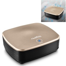 Nobico J007 Car Air Purifier PM 2.5 Negative Ion Car with Oxygen Bar to Remove Formaldehyde(Gold)