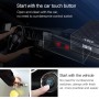 Nobico J011 Car Air Purifier Desktop Household Purifier Deodorant Formaldehyde UV Lamp(Black Grey)