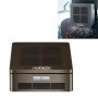 Nobico J011 Car Air Purifier Desktop Household Purifier Deodorant Formaldehyde UV Lamp(Coffee)