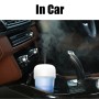 Ice Cream Foldable USB Night Light Mini Car Nano Spray Air Humidifier(Wave Soda Blue)