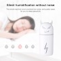 Cartoon Little Devil USB Portable Air Humidifier LED Light Essential Oil Aroma Diffuser(White)