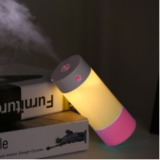 JL-050 Colorful Light Humidifier USB Car Air Purifiers Beauty Moisturizer(Pink)