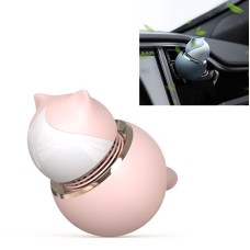 Cute Cat Style Car Aromatherapy Car Air Outlet Aromatherapy Pendant Air Freshener(Pink)
