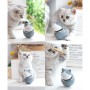 Cute Cat Style Car Aromatherapy Car Air Outlet Aromatherapy Pendant Air Freshener(Pink)