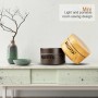 YX-123 Mini Car Vibration Intelligent Diffuser Aromatherapy Air Purifier Smart Essential Oil Diffuser(Light Wood)