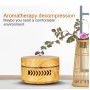 YX-123 Mini Car Vibration Intelligent Diffuser Aromatherapy Air Purifier Smart Essential Oil Diffuser(Light Wood)