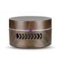 YX-123 Mini Car Vibration Intelligent Diffuser Aromatherapy Air Purifier Smart Essential Oil Diffuser(Dark Wood)