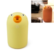 Cute Bird USB Humidifier Mini Car Household Mute Sprayer Air Purilifier(Yellow)