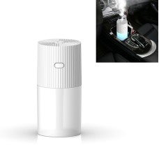 USB Mini Car Humidifier Desktop Office Silent Air Atomizer(White)