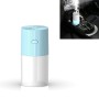 USB Mini Car Humidifier Desktop Office Silent Air Atomizer(Blue)