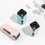 Увлажнитель USB Office Home Car Mute Portable красочный воздушный очиститель (розовый)
