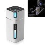 Humidifier USB Office Home Car Mute Portable Colorful Air Purifier(White)