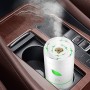 Car Humidifier Usb Negative Ion Deformaldehyde Purifier(White)