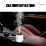 Car Portable Humidifier Household Night Light USB Spray Instrument Disinfection Aroma Diffuser(Turquoise)