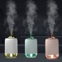 Car Portable Humidifier Household Night Light USB Spray Instrument Disinfection Aroma Diffuser(Turquoise)