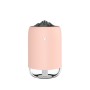 Car Portable Humidifier Household Night Light USB Spray Instrument Disinfection Aroma Diffuser(Pink)