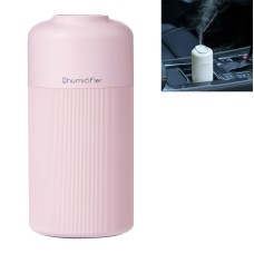 Mini Portable Usb Humidifier Car Air Purifier(Pink)