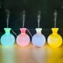 Car Mini USB Bottle Air Humidifying Atomizer(Pink)