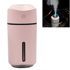 Mini USB Colorful Night Light Home Car Humidifier, Style:Rechargeable(Pink)