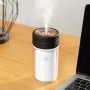 Tire Humidifier Mini USB Charging Car Atomizing Humidifier(Black)