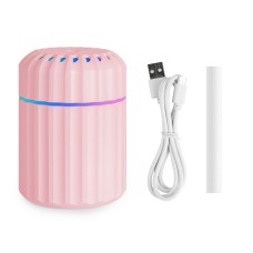 USB -зарядка автомобиль ароматерапия Увлажнитель большой способности небольшой настольный мини -увлажнитель домохозяйства (розовый)
