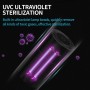 Портативный автомобильный очиститель воздуха UVC Ультрафиолетовая стерилизация и антиформальдегидный очиститель аниона