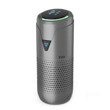 SY01 Negative Ion Aromatherapy Car Air Purifier(Dark Gray without Battery)