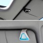 Hanging Creative Aroma Clip Air Freshener Nature Perfume Smell Aromatherapy For Sun Visor Backseat(White + Pink)