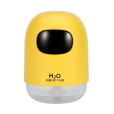 J1-001 Mini Humidifier Portable USB Night Light Aromatherapy Car Atomizing Humidifier(Yellow)