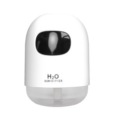 J1-001 Mini Humidifier Portable USB Night Light Aromatherapy Car Atomizing Humidifier(White)
